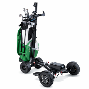 Scooter de golf 3 en 1, chariot à pousser et à tirer avec porte-sac pour utilisation sur le parcours ES1388 Eswing 2025 Nouveau produit Quatre roues 1 - Product Image 6