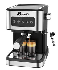 Cafetera <span class=keywords><strong>Espresso</strong></span> Semiautomática Programable Eléctrica Anbo de 20 Bares con Vaporizador de Leche para Latte y Cappuccino, para Uso en Casa, Oficina y Hotel - Product Image 4