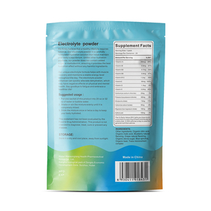Mix di Bevanda Elettrolitica <span class=keywords><strong>in</strong></span> Polvere Idratazione Basso Contenuto di Sodio Zero Zuccheri 20 Bustine 120g Miscela Multivitaminica Senza Zucchero Bevanda Energetica Salutare - Product Image 3