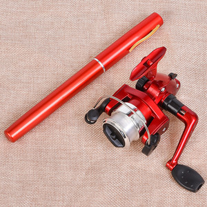 Mini caña de pescar de bolsillo, multiherramientas, combo de carrete, Juego de pesca de viaje para hielo - Product Image 3