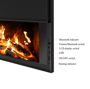 אפליקציה מבוקרת אח חשמל חכם רמקול חימום ביתי חכם - Product Image 6