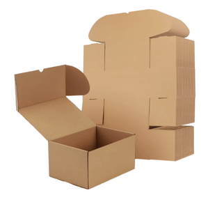 Tùy chỉnh sang trọng phân hủy sinh học hộp sóng bưu phẩm sản xuất giày quần áo bao bì hộp giấy với gói giấy tờ - Product Image 3