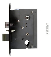 Serrure de porte d'hôtel en alliage d'aluminium RFID, logiciel de gestion des cartes-clés, entrée sans clé, capteur 13,56 MHz, contrôle de zone, antivol
