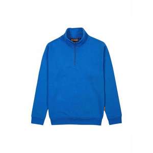 U-POWER - EY295BR-L sweat-shirt demi-zip brossé TAUTRA Bleu Royal - EAN 8033546535707 WORK HOODIES - Product Image 1