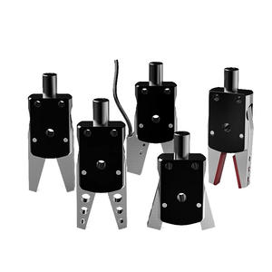 Mini Pinza para Brazos Robóticos, Tipo Canguro, Mandíbula Cónica, Accionamiento Neumático, Tornillo de Banco Universal, Serie ZX02 - Product Image 1