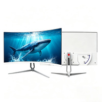 Écrans de jeu incurvés de haute qualité pour joueurs, 24 pouces, 180 Hz, supportent le montage mural, 1920*1080, 1k LCD, 2800R, FHD, moniteur PC