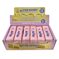Jouets sensoriels en forme de bâton de beurre en PU, à remontée lente, parfumés, doux au toucher, anti-stress, pour filles, garçons, bureau, école
