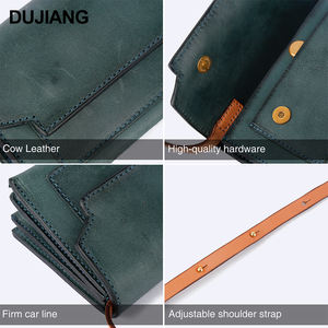 Borsa Messenger da donna di lusso in vera <span class=keywords><strong>pelle</strong></span> piccola cerniera a tracolla quadrata a spalla singola moda Vintage per la primavera/estate - Product Image 5