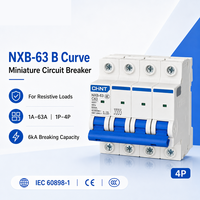 Meilleures ventes CHNT NXB-63 B MCB 1A 2A 3A 4A 6A 10A 16A 20A 25A 32A 40A 50A 63A Disjoncteur miniature