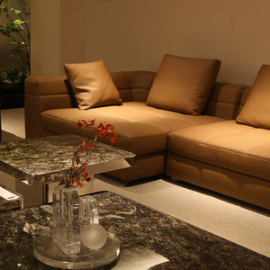 Canapé polyvalent moderne en forme de L, parfait pour la vie familiale, le bureau, le couchage des invités avec rangement convertible, design pliable - Product Image 4