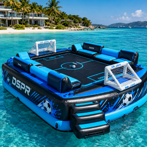 Plataforma Flotante Inflable Personalizada para Parque Acuático, Isla <span class=keywords><strong>Castillo</strong></span>, Campo de Fútbol, para Resorts, Clubes de Playa, Marinas y Alquileres al Aire Libre - Product Image 6