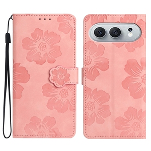 เคสหนังลายดอกไม้สำหรับ Honor 600 Lite X8D 500 Pro X6B Plus Magic 8 Play 10 4G X5C X9D พร้อมช่องใส่บัตรและขาตั้ง - Product Image 1