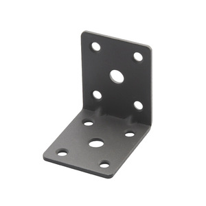 Furniture Iron Corner <b>Bracket</b> Cold Rolled Steel Zinc Plated Durable Support Frame For Wall <b>Shelf</b> Connector - Product Image 2