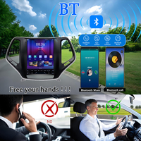 Jeep Cherokee 5 KL 10,4 pouces Stéréo sans fil DSP CarPlay/Android Auto USB WiFi GPS intégré Radio Lecteurs MP3/MP4 Caméra de recul DVR