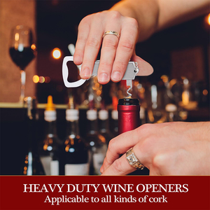 Nhỏ Gọn 3-Trin-1 Keychain Mini Xách Tay Kim Loại Công Cụ Corkscrew Lá Cắt Bia Mở Có Thể Gập Lại Thiết Kế Phẳng Cho Du Lịch Thanh Sử Dụng - Product Image 4