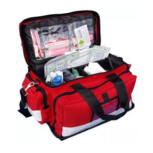 Free sample Physical factory: Empty Survival Trauma Aid Kit with Large Capacity First Aid <b>Ambulance</b> Bag - Product Image 4