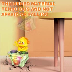 Jouet musical lumineux à bascule en forme de canard DJ mignon, animaux électriques KSF, pour enfants, cadeau du Nouvel An - Product Image 6