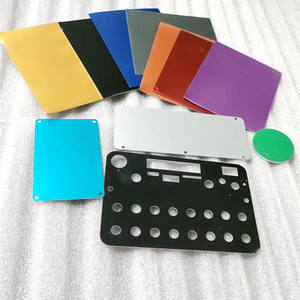 1050 1060 1070 1100 5052 금속 인쇄용 0.5mm 1.0mm 1.5mm 2.0mm 컬러 브러시드 아노다이징 알루미늄 명판 시트 - Product Image 6