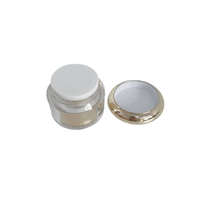 Pot cosmétique en acrylique 15g 30g 50g pour crème visage, fabriqué en Chine