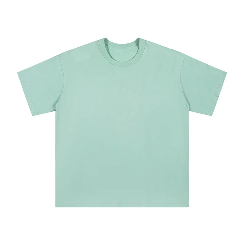प्लस साइज पुरुषों के कपड़े उच्च गुणवत्ता वाले 100% कॉटन यूनिसेक्स ओवरसाइज्ड कस्टम टी शर्ट आपके अपने ब्रांड की टी-शर्ट ठोस रंग थोक