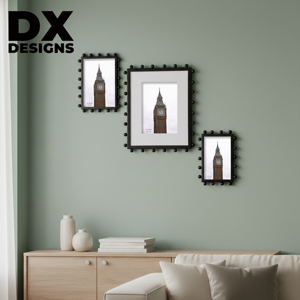 Cadre photo en bois noir mat DX Designs personnalisé 4x6 5x7 8x10 pouces, cadre photo décoratif pour mur et table pour la décoration de la maison - Product Image 6