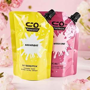 Sac d'emballage de liquide rechargeable en plastique personnalisé détergent à lessive shampoing soupe à la main sac de pochette à bec verseur debout - Product Image 3