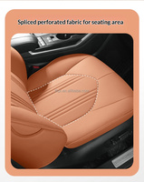 Housse de siège auto sur mesure pour Toyota Highlander Kluger 2021 à 2025, imperméable et résistante à l'usure, pour SUV 7 places, accessoires intérieurs