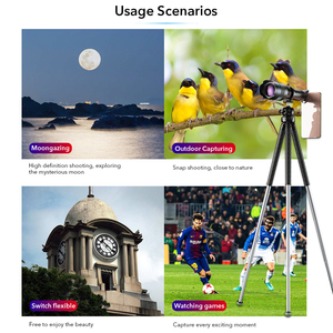 Apexel 60X Điện Thoại Di Động Bằng Một Mắt Kính Viễn Vọng Kính Viễn Vọng Thiên Văn Ống Kính Máy Ảnh Zoom Tripod Đứng Đối Với iPhone Samsung Tất Cả Các Điện Thoại Thông Minh - Product Image 5