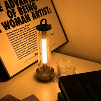 Lampe de nuit rechargeable à commande tactile Lampe de table d'extérieur portable sans fil pour le jardin, le camping et le chevet