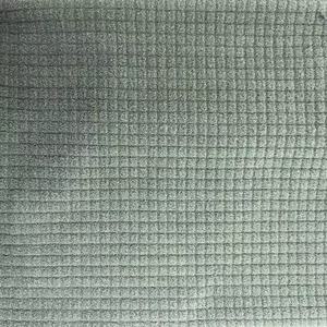 Tissu polaire à carreaux chaud 95% polyester 5% élasthanne avec P/D, largeur 61 pouces, 170 GSM, textile polaire doux pour vêtements d'hiver - Product Image 2