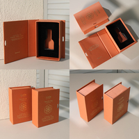 Caja de Joyería Magnética Impermeable de Alta Gama Personalizada con Forro de Esponja y Laminación Mate para Empaque de Joyería y Perfumes