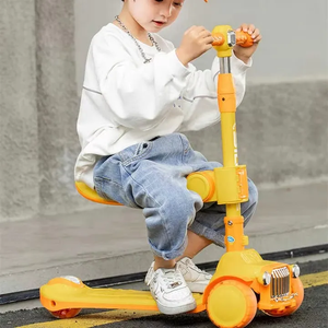 <span class=keywords><strong>Trottinette</strong></span> 3 roues pour enfants au design mignon, légère, pour l'extérieur, fabriquée en Chine, <span class=keywords><strong>jouet</strong></span> pour enfants, type skateboard - Product Image 3