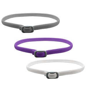 リベット装飾ソリッドパターンの猫のためのパーソナライズされたシリコンフェロモン落ち着いた襟 - Product Image 4