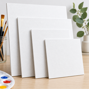 Lotes de Lienzos en Blanco para Clases de Arte y Talleres de Pintura, Paneles de Lienzo Personalizados OEM, Fabricante Mayorista de Materiales de Arte - Product Image 2