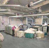 Broyeur horizontal pour le recyclage de jeans, vêtements, tissus non tissés, déchets textiles, coton et fil