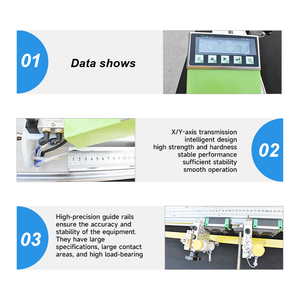 JUNDE Pneumatic and Manual Digital Display 2-10mm Thickne <b>Small</b> Glass Cutting Machine for <b>Cabinet</b> Door and Furniture Decoration - Product Image 4