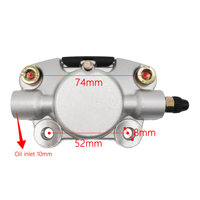 Pompe de frein arrière de moto, étrier de frein pour ATV Quad Big Bull Big Dinosaur ATV Off Road Moto Accessoires