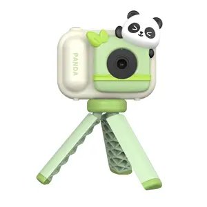 Presentes do bebê Mini HD Tela 1080p Projeção Câmera de Vídeo Brinquedos Crianças Jogos Digitais 2.4 Polegada com Tripé Crianças Câmera Fotográfica