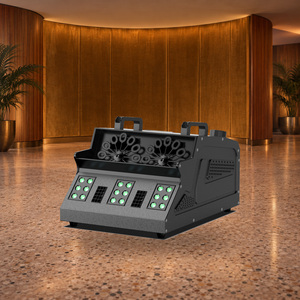 Machine à bulles 1500W avec effet de fumée, 18 LED RGB et DMX512 pour événements scéniques - Product Image 3