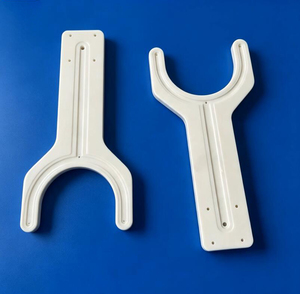 แผ่นควอตซ์ซิลิกาสำหรับอุตสาหกรรม OEM ทนทานต่อแรงกระแทก ใช้กับเครื่อง CNC 5 แกน พร้อมแหวนควอตซ์แบบกำหนดเอง - Product Image 1