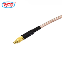 Fourniture du fabricant Cloison de prise femelle SMA vers prise mâle MMCX avec assemblage de câble coaxial RF à faible perte RG-316 RG316 0.3m