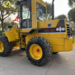Chargeuse <span class=keywords><strong>Komatsu</strong></span> <span class=keywords><strong>WA100</strong></span> d'occasion fiable, puissante et économique pour les travaux de construction municipale - Product Image 6