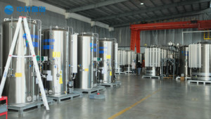 Tanque de almacenamiento de líquido vertical Fullcryo Tanque de almacenamiento de esperma de nitrógeno líquido de 660 galones - Product Image 6