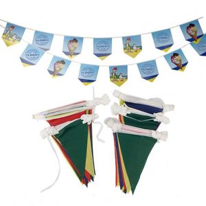 Wholesale for Outdoor Hanging Promotion Advertising Banner Custom Logo Bunting Flag - Product Image 1