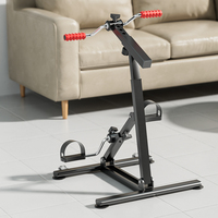 BNcompany SXZ-003 Vélo d'exercice portable pour la maison, mini-vélo d'exercice pour les jambes en acier, pédale réglable