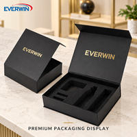 Kotak Hadiah Natal Magnetik EVERWIN Berkualitas Tinggi dan Kokoh dengan Pola Solid untuk Perlindungan Barang Premium dan Pasokan Reseller