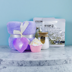 Pacchetto <span class=keywords><strong>di</strong></span> lusso per la cura del cestino amore <span class=keywords><strong>sapone</strong></span> alla lavanda sale torta <span class=keywords><strong>bomba</strong></span> da bagno per la cura <span class=keywords><strong>di</strong></span> sé per le donne sane - Product Image 4