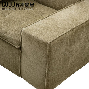 Divano Angolare a L di Lusso in Tessuto per Soggiorno, con Chaise Longue, Imbottitura in Schiuma Senza Ossa, Compresso Sottovuoto - Product Image 4