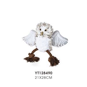 Nuevo diseño lindo vívido simulado forma de pájaro masticar cuerda chirriante perro de peluche juguete para mascotas - Product Image 2