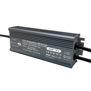 SAA étanche tension constante 80w 12v Led alimentation Led 80w Led pilote 5 en 1 0-10v 1-10v Triac gradation 12v - Product Image 5